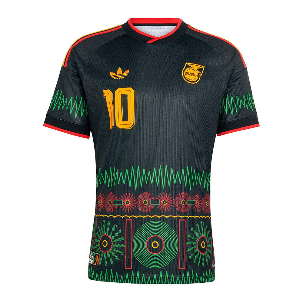 Jamaica FF X Bob Marley X Adidas FutBol Away Jersey - M10