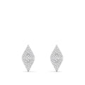 Kite-Shaped Diamond Stud Earrings