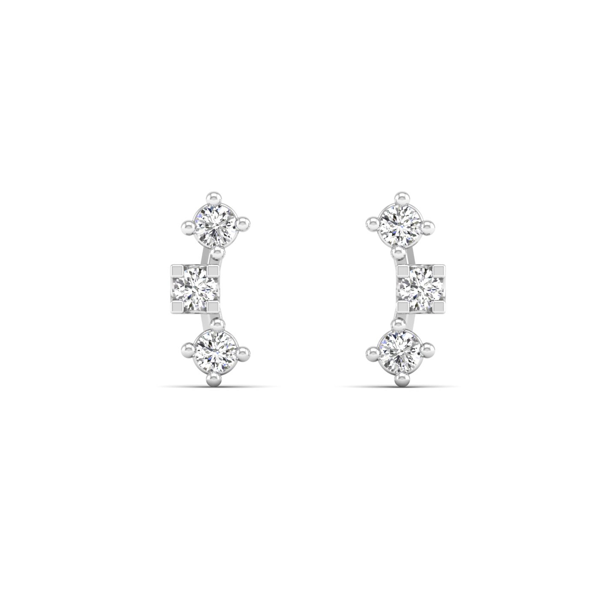 Jupito Trio Stud Earrings