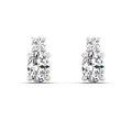 Toi et Moi Oval Lab Diamond Earrings