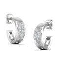 Confetti Diamond Hoops
