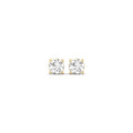 Classic Round 4-Prong Diamond Studs