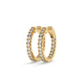 Inside-Out Lab Diamond Hoops