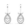 Erica Drop Dancing Diamond Dangle Earrings
