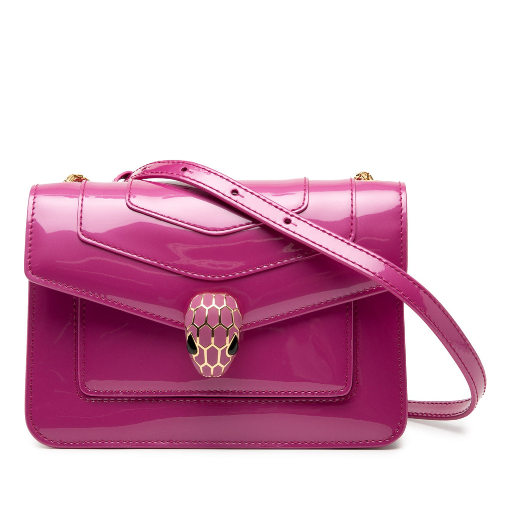 Patent Serpenti Forever Crossbody