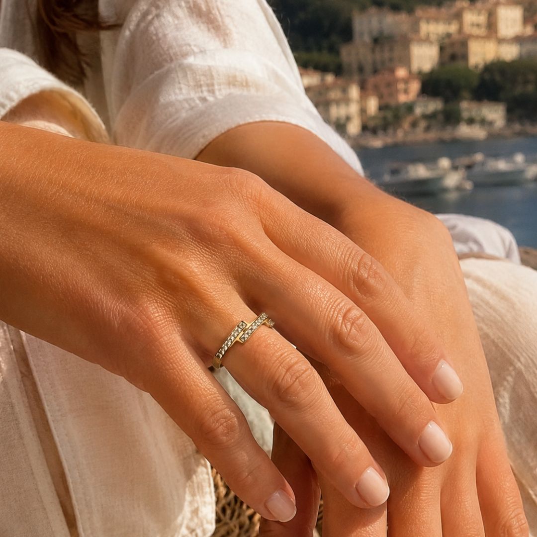 Anillo Tokyo CZ