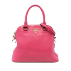 Vitello Daino Dome Satchel