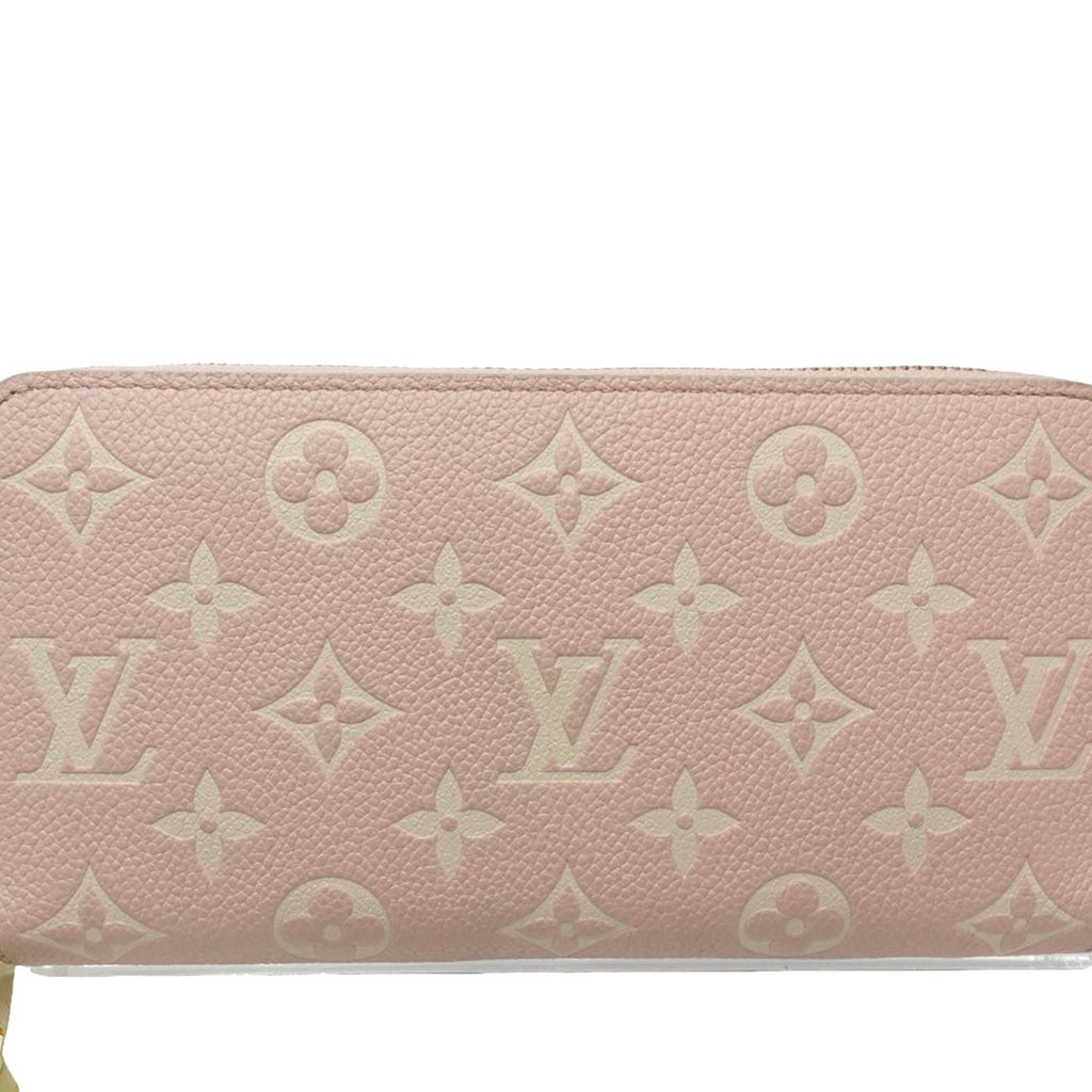 Bicolor Monogram Empreinte Zippy Long Wallet