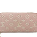 Bicolor Monogram Empreinte Zippy Long Wallet