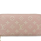 Bicolor Monogram Empreinte Zippy Long Wallet