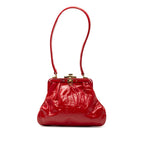 Patent Frame Shoulder Bag