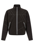 Kiko Kostadinov Asymmetrical Panel-Constructed Wool Jacket — Black