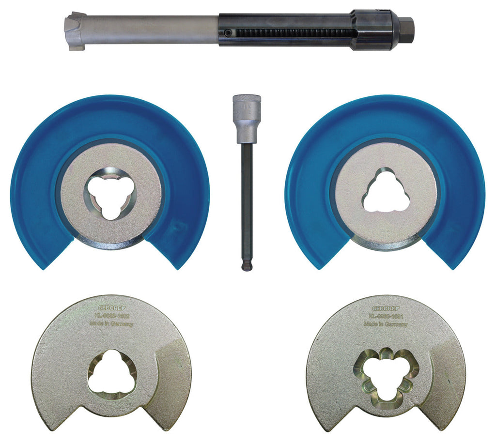 GEDORE Automotive KL-0033-10 E Z - Compresor de muelle interno compacto, tamaños 2A y 0A