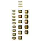 GEDORE Automotive KL-0039-1601 - Juego de manguitos de presión/soporte, cortos, Ø 30-90mm