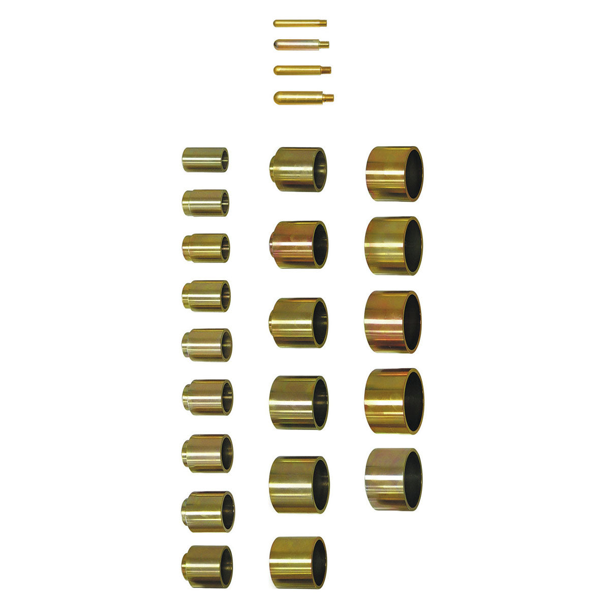 GEDORE Automotive KL-0039-1601 - Juego de manguitos de presión/soporte, cortos, Ø 30-90mm