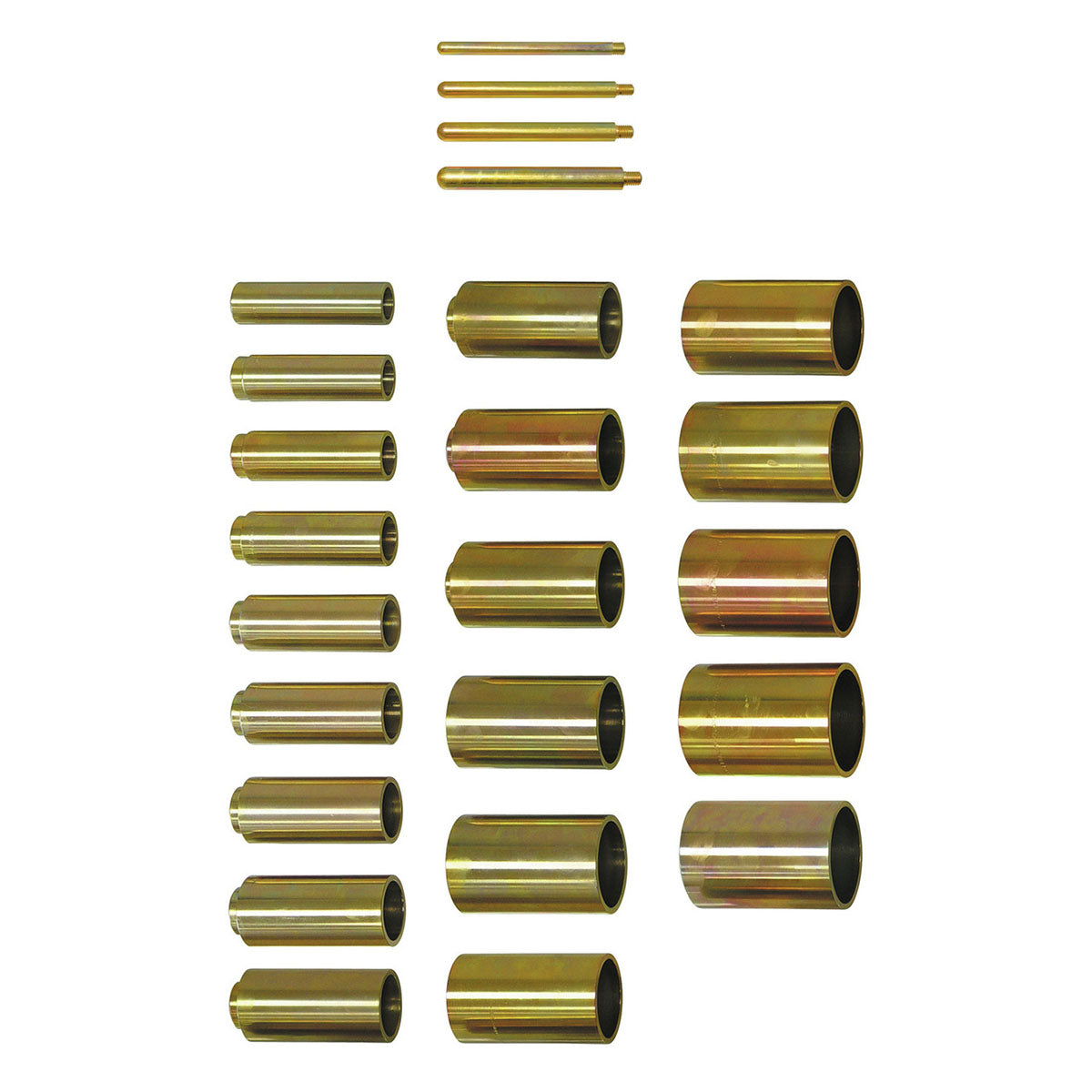 GEDORE Automotive KL-0039-1701 - Juego de casquillos de presión/soporte, largos, Ø 30-68mm