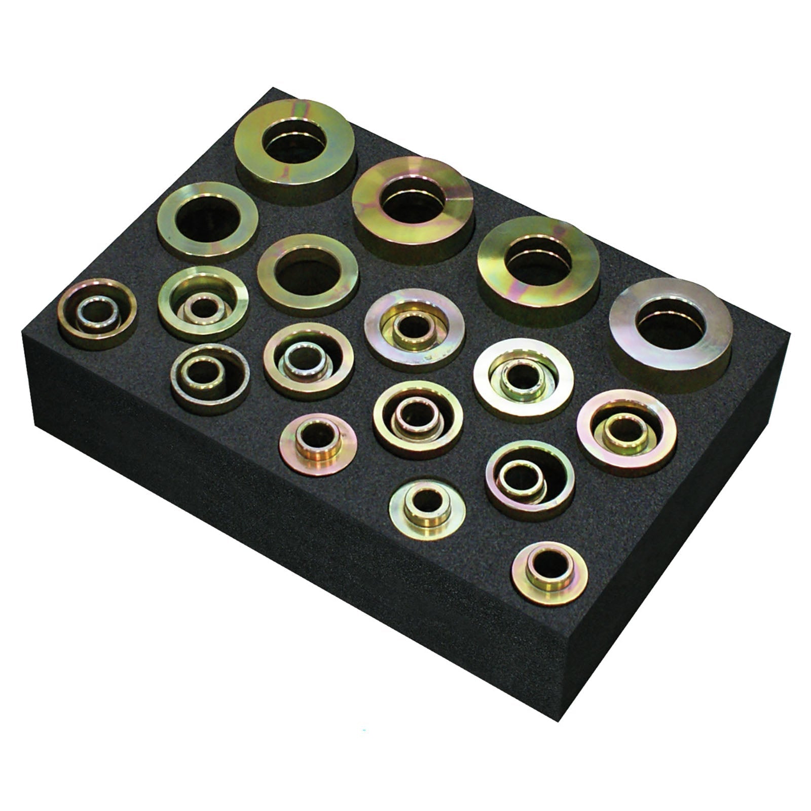 GEDORE Automotive KL-0039-170 E - Juego de manguitos de presión/soporte, largos, Ø 30-90mm