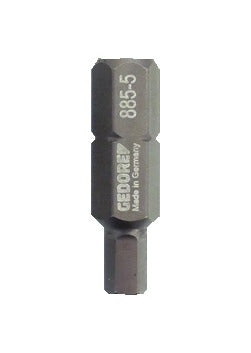 GEDORE Automotive KL-0056-1141 - Punta de destornillador SW5