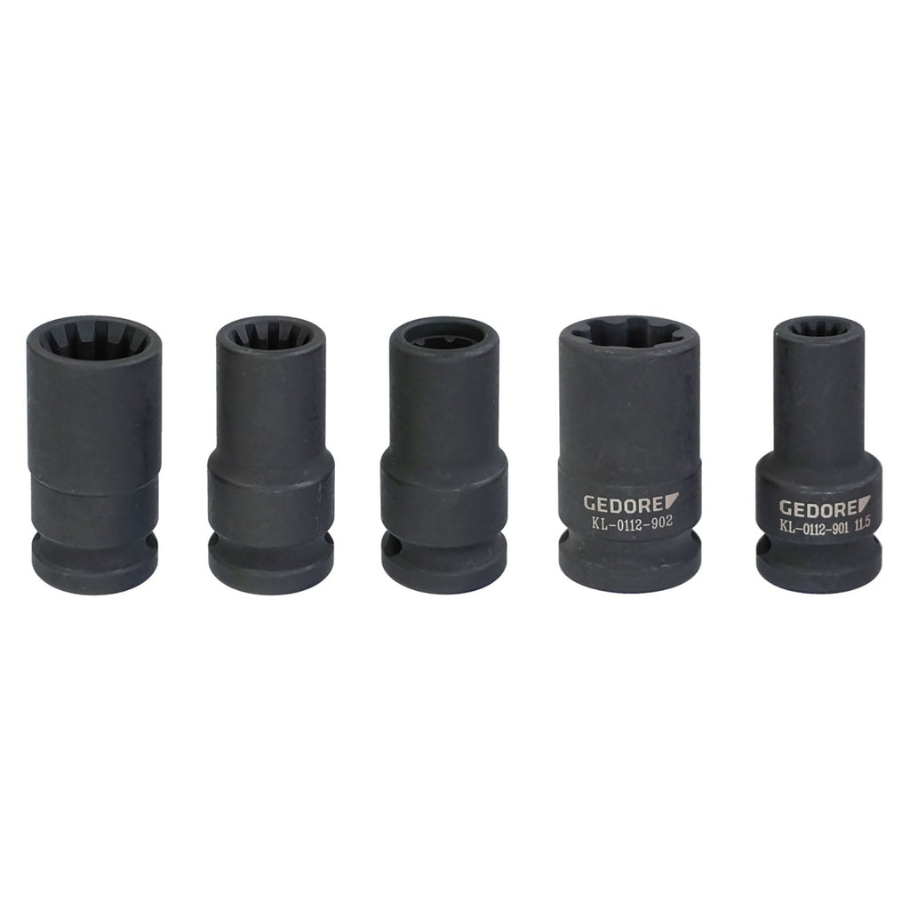 GEDORE Automotive KL-0112-9 - Juego de llaves de vaso, frenos