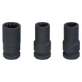 GEDORE Automotive KL-0112-91 - Juego de llaves de vaso, frenos