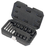 KL-0112-92 K - Juego de herramientas para pinzas de freno, incl. llave especial para RS/Q7, 18 piezas