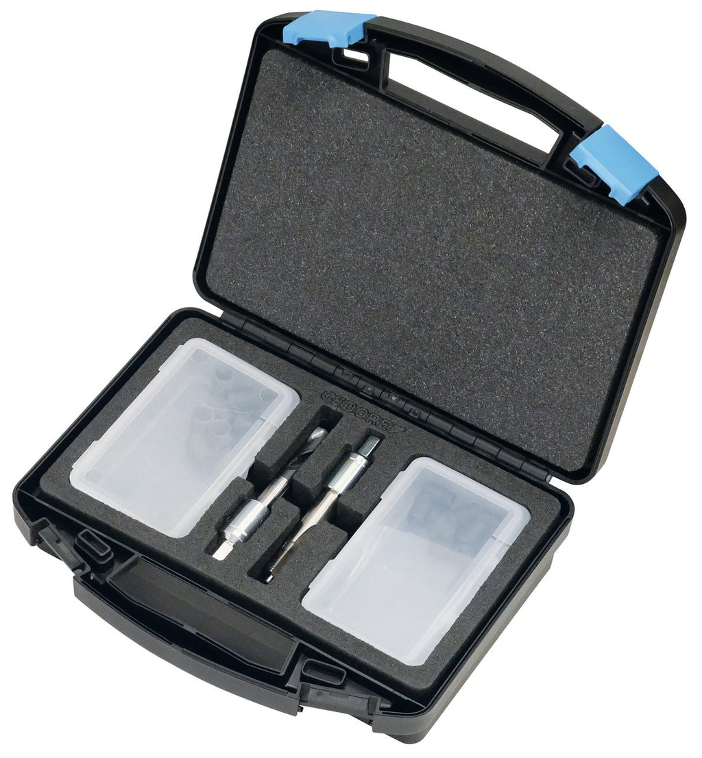 GEDORE Automotive KL-0132-57 K - Kit de reparación de roscas de bujías incandescentes, universal, M8x1 + M10x1
