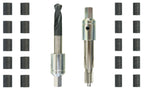 GEDORE Automotive KL-0132-57 K - Kit de reparación de roscas de bujías incandescentes, universal, M8x1 + M10x1