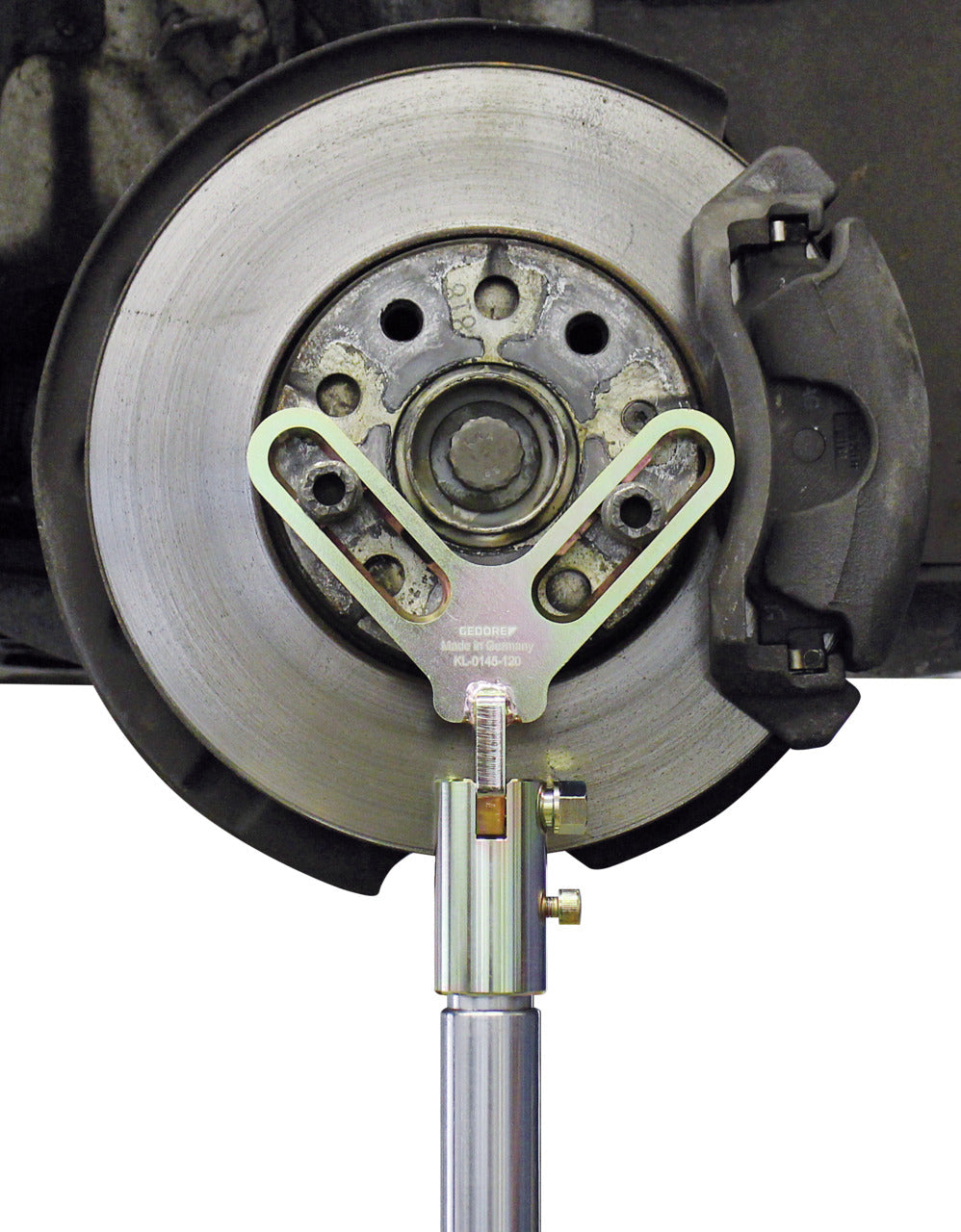 GEDORE Automotive KL-0145-120 A - Dispositivo de soporte para cubos de rueda