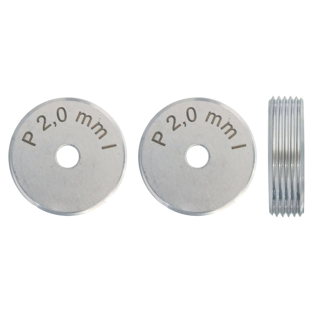 GEDORE Automotive KL-0173-4604 - Juego de rodillos ThreadReset® para roscas de paso de 2 mm