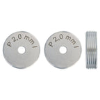 GEDORE Automotive KL-0173-4604 - Juego de rodillos ThreadReset® para roscas de paso de 2 mm