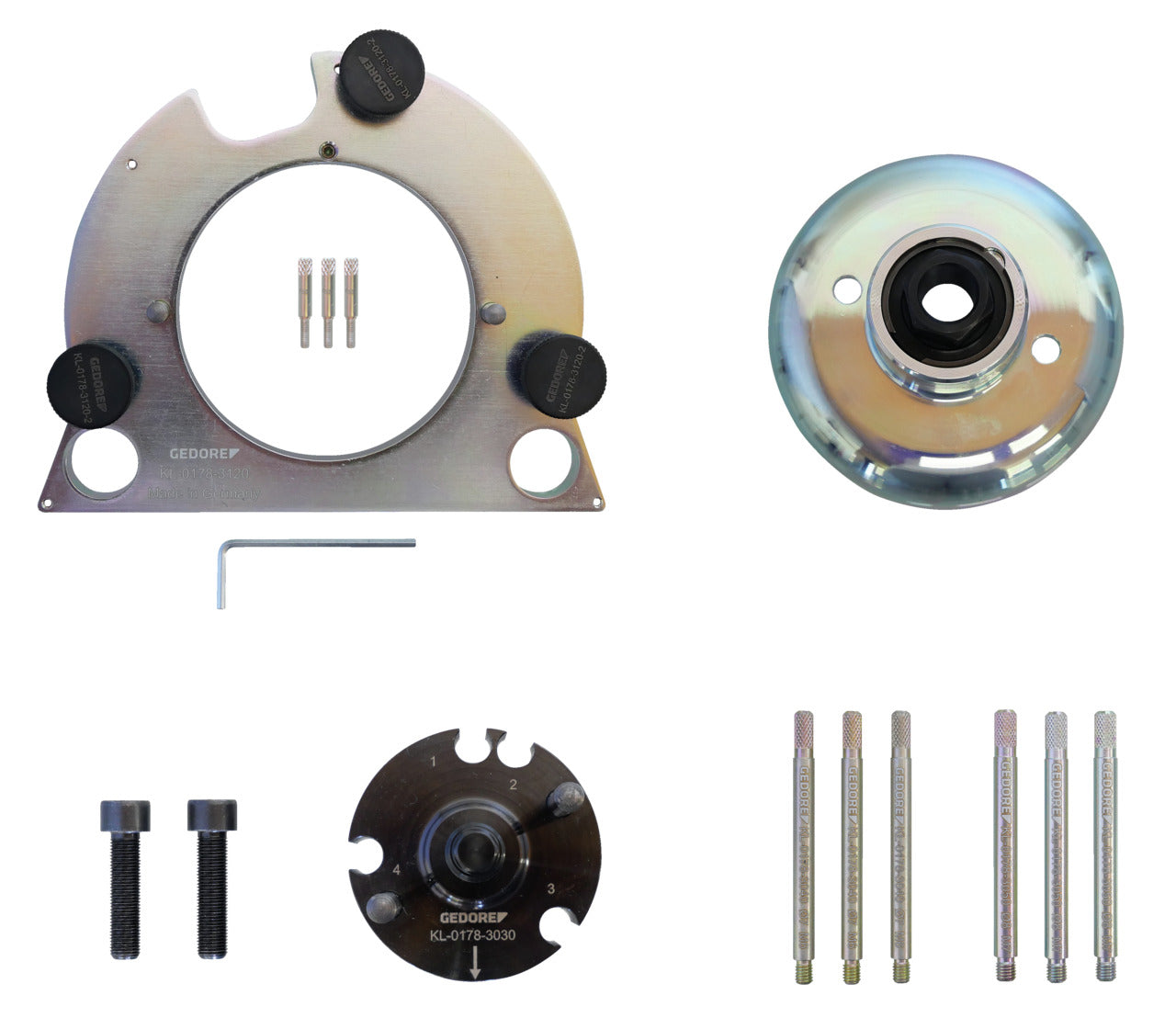 GEDORE Automotive KL-0178-310 K - Herramienta de montaje para brida de cierre