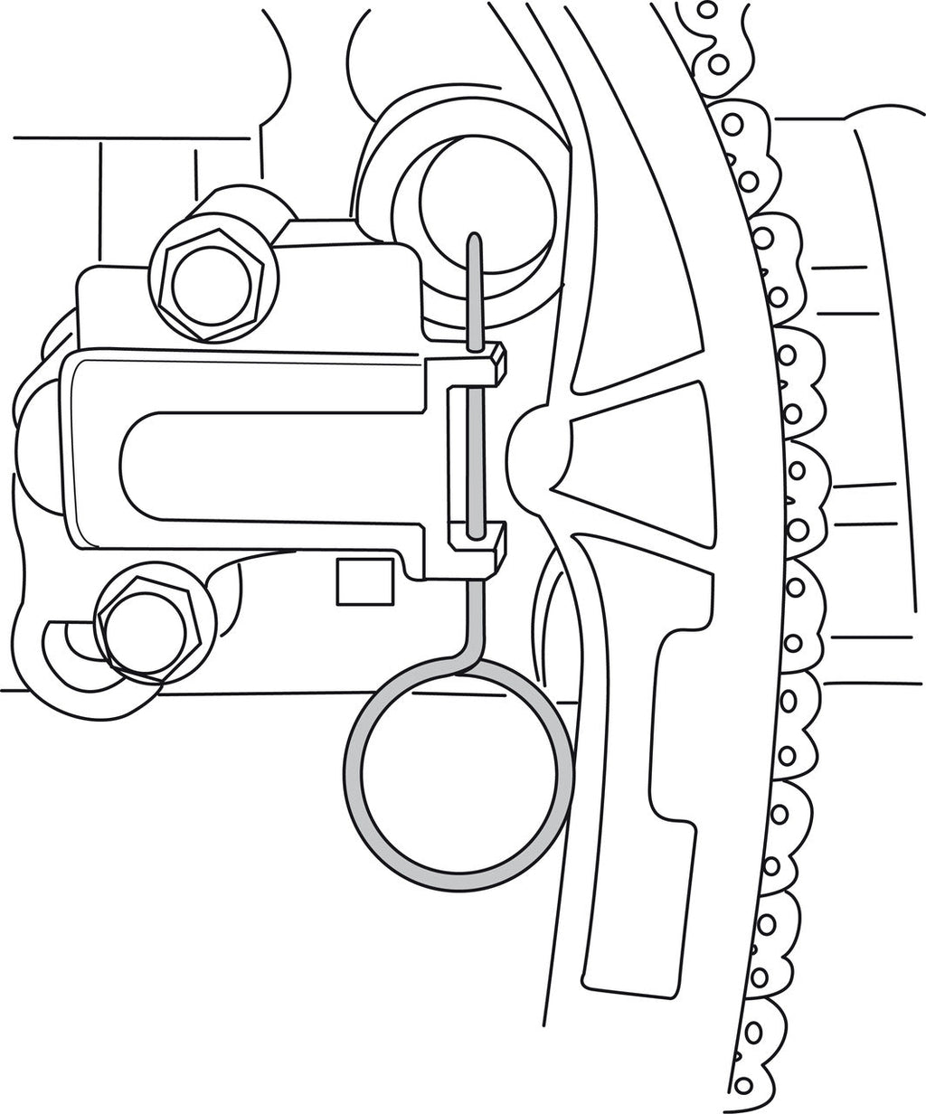 GEDORE Automotive KL-0180-3019 - Pasador de bloqueo Ø1,9