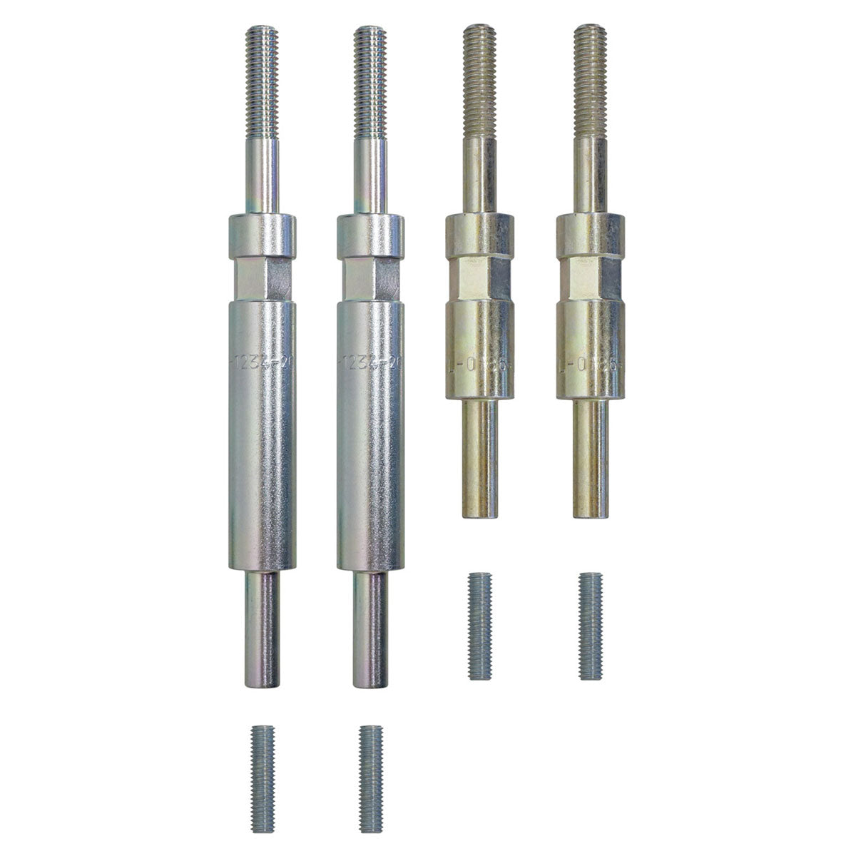 GEDORE Automotive KL-0186-1234 - Juego de pernos de soporte, M6, 113,5 / 153,5 mm