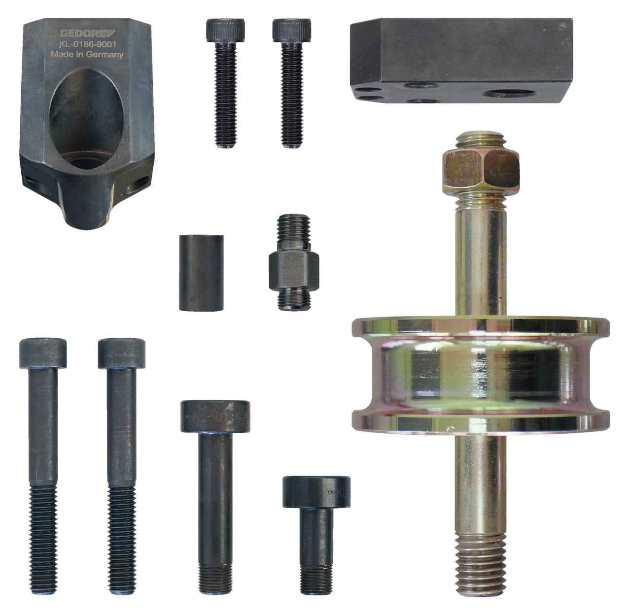 GEDORE Automotive KL-0186-901 A - Extractor de inyectores con extractor de impacto, M12x1