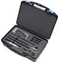 GEDORE Automotive KL-0250-43 KB - Kit de herramientas de taladrado para pernos de puntal, Grupo VAG
