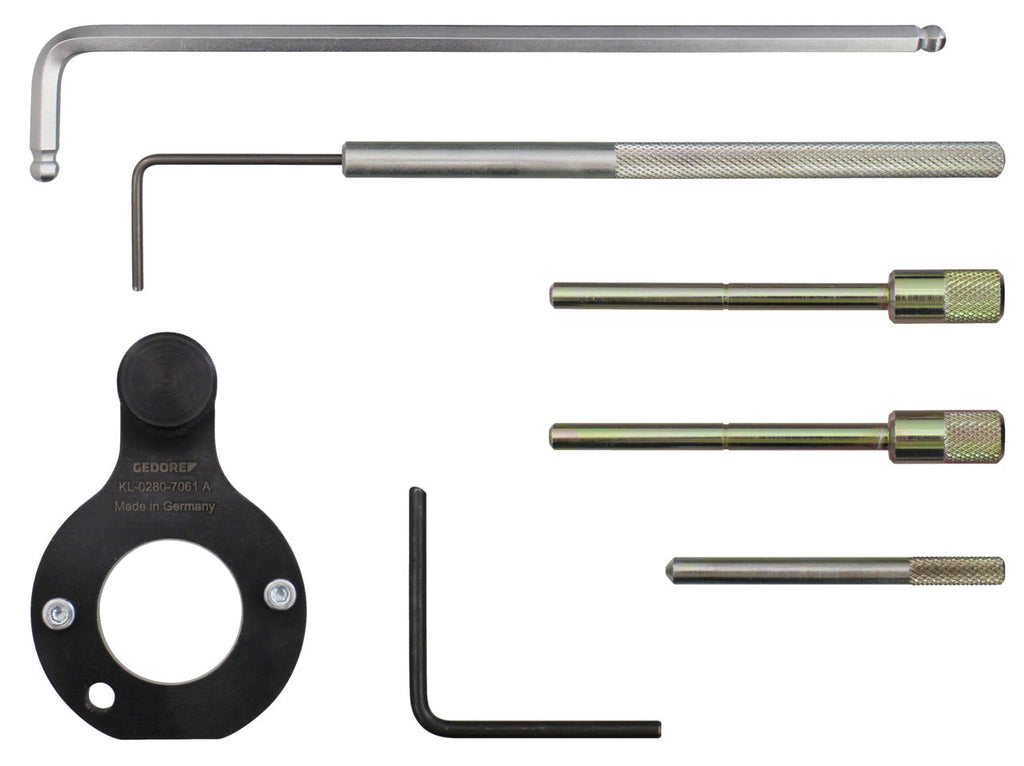 GEDORE Automotive KL-0280-706 KA - Juego de herramientas de bloqueo, VW (1.6, 2.0 TDI)