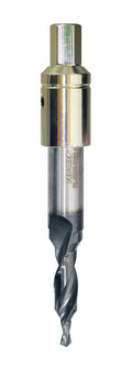 KL-0283-7021 A - Broca hueca, Ø 4,8/9 mm para M10x1