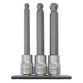 GEDORE Automotive KL-4021-310 - Juego de puntas de destornillador 3/8" con cabeza esférica
