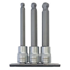 GEDORE Automotive KL-4021-310 - Juego de puntas de destornillador 3/8" con cabeza esférica