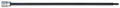 KL-4021-4006 - Llave de vaso para destornillador 3/8", 6 mm (waf)