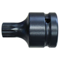 GEDORE Automotive KL-4031-4118 - Llave de vaso para puntas de destornillador, 3/4", XZN-M18, 61mm