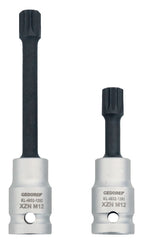 KL-4032-120 - Juego de puntas de destornillador 1/2", XZN M12, 2 piezas