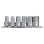 GEDORE Automotive KL-4043-200 - Juego de vasos, 3/8", EP TX-Plus, 6 piezas