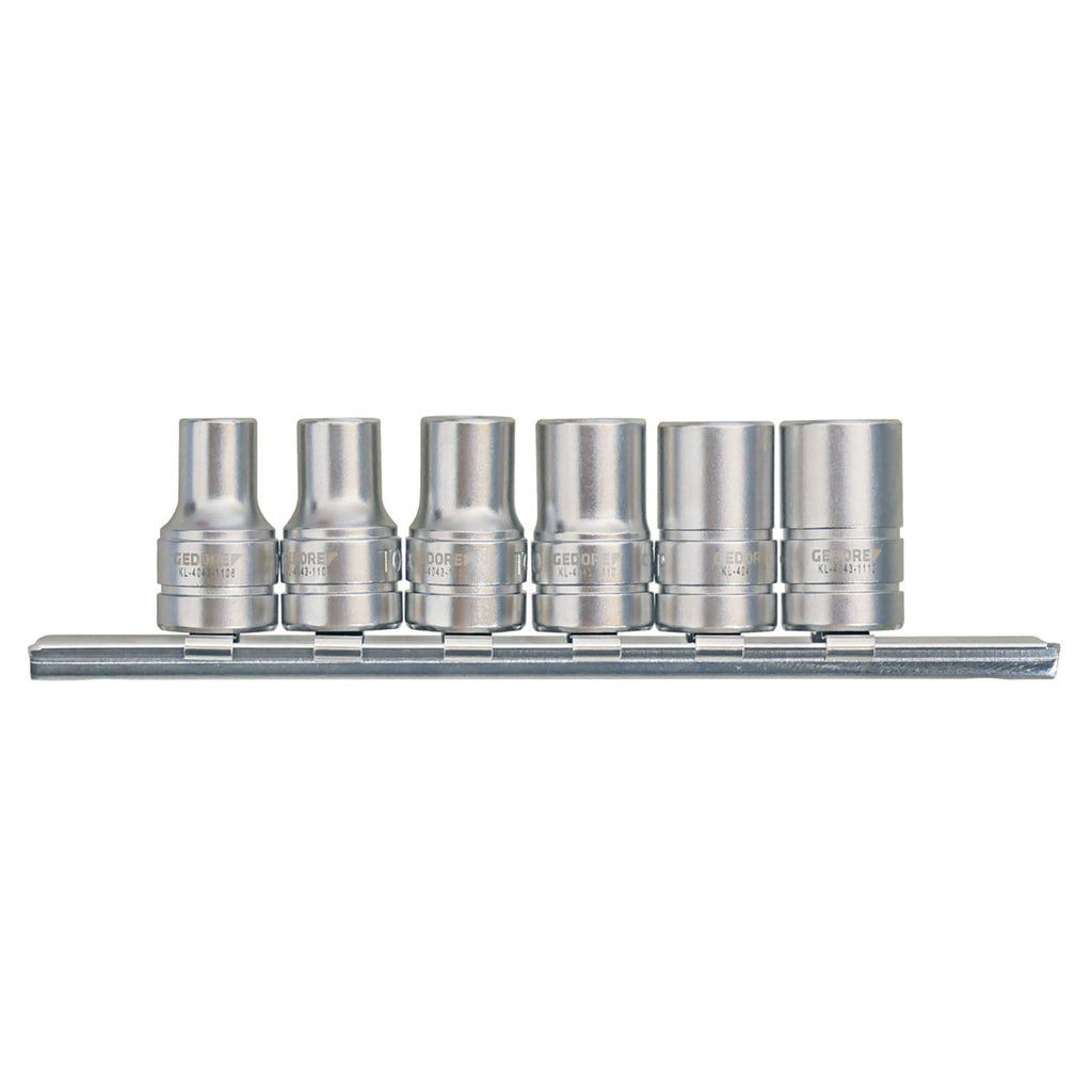 GEDORE Automotive KL-4043-400 - Juego de vasos, 1/4", EP TX-Plus