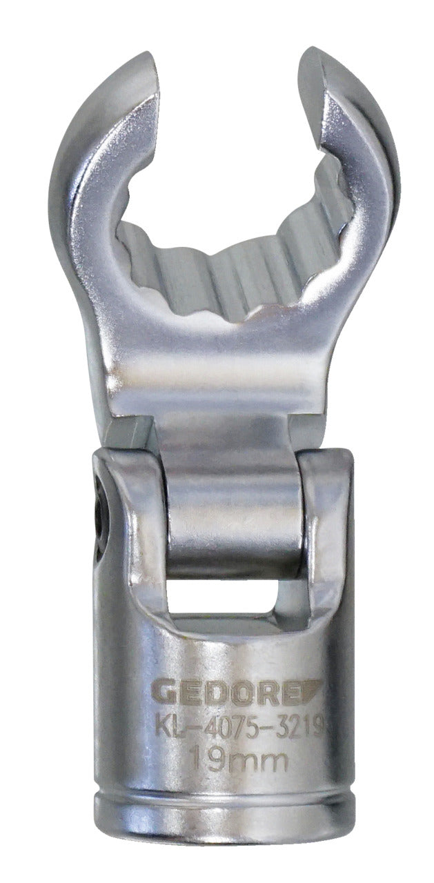 GEDORE Automotive KL-4075-3219 - Llave de estrella para juntas SW19, D-6 puntas, 3/8"