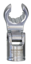 GEDORE Automotive KL-4075-3219 - Llave de estrella para juntas SW19, D-6 puntas, 3/8"