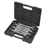 GEDORE Automotive KL-4077-10 K - Juego de llaves abiertas para racores