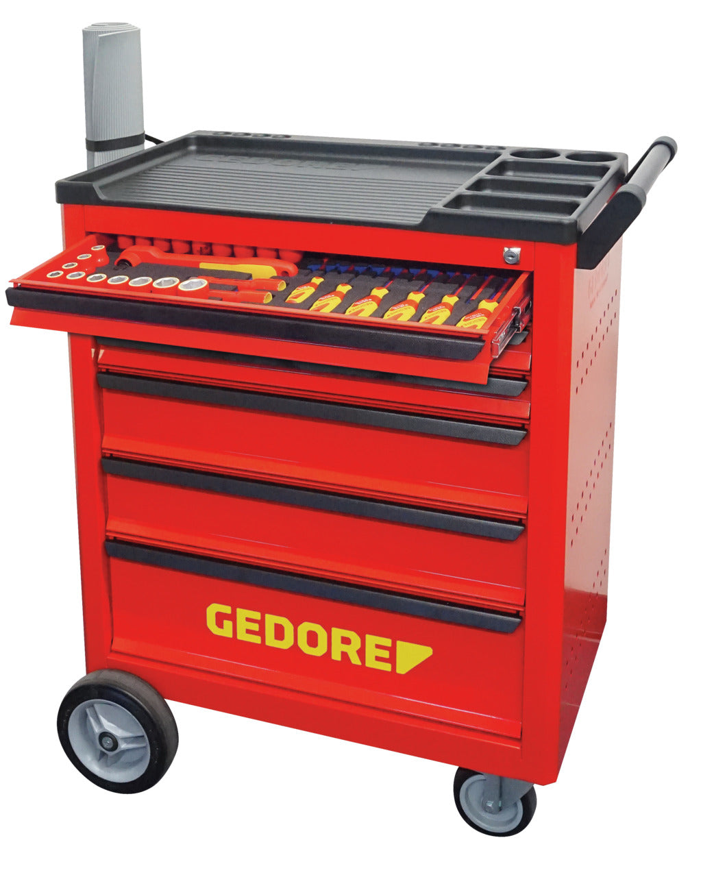 GEDORE Automotive KL-4600-200 - Carro de Herramientas con surtido de herramientas aisladas VDE