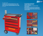 GEDORE Automotive KL-4600-200 - Carro de Herramientas con surtido de herramientas aisladas VDE