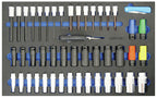 GEDORE Automotive KL-4998-400 - Carro con surtido de 460 herramientas para taller de automoción